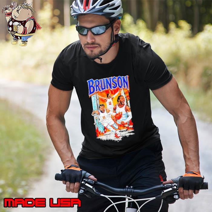 Jalen Brunson New York Knicks Captain Clutch hero graphic Unisex