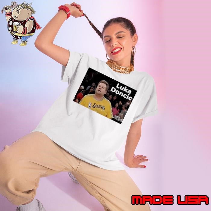 James Corden Luka Doncic Ladies tee
