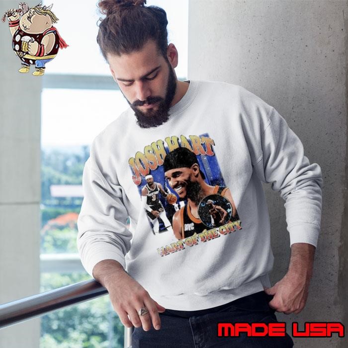 Josh Hart Hart of of the city New York Knicks graphic Sweatshirt