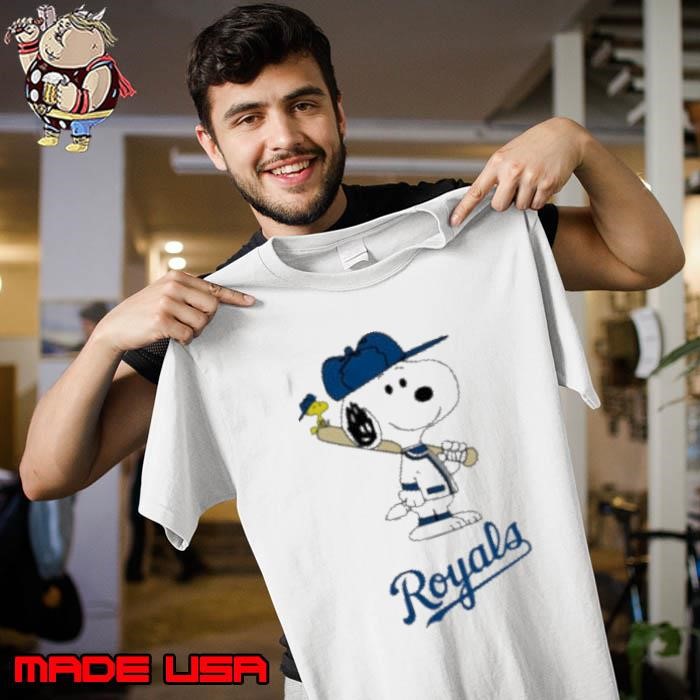 Kansas City Royals Snoopy Baseball funny cartoon Unisex