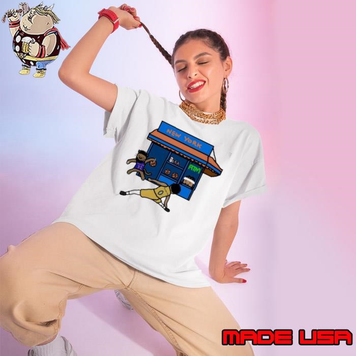 Karl-Anthony Towns Bodega KAT vs Tyrese Haliburton cartoon Ladies tee
