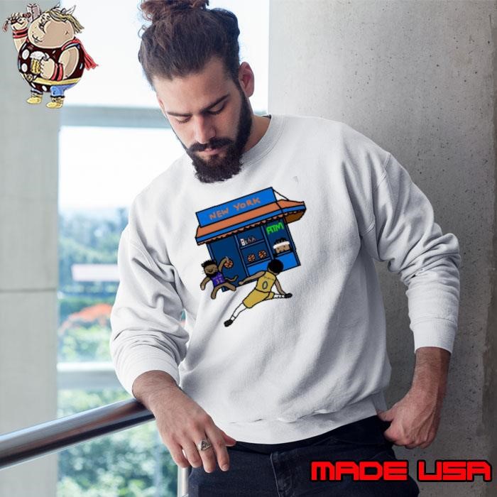 Karl-Anthony Towns Bodega KAT vs Tyrese Haliburton cartoon Sweatshirt
