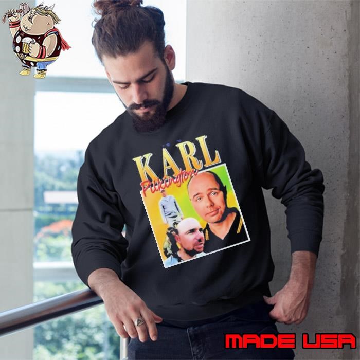 Karl Pilkington graphic Sweatshirt