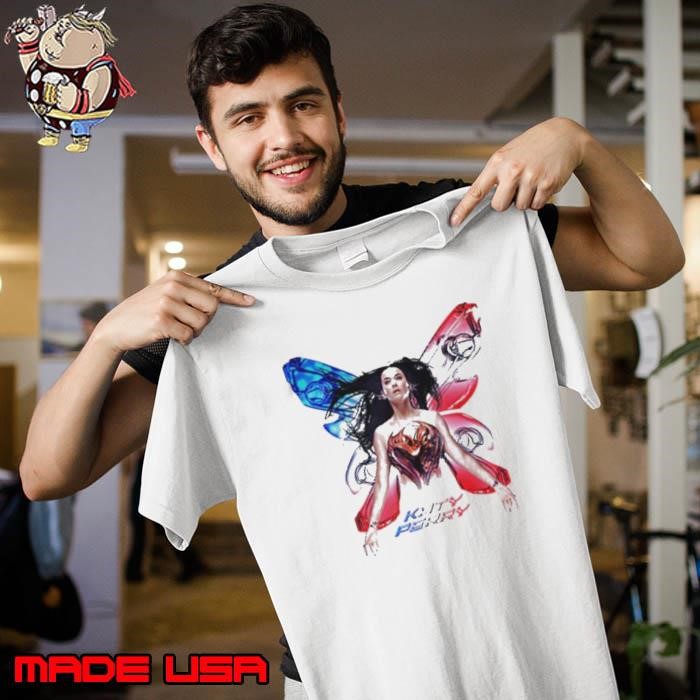 Katy Perry The Lifetimes Tour 2025 Butterfly Tee Schedule Two Sides Unisex