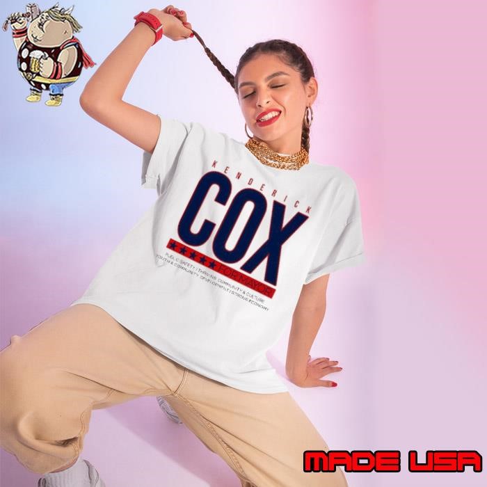 Kenderick Cox for Mayor Public Safety Thriving Community Ladies tee