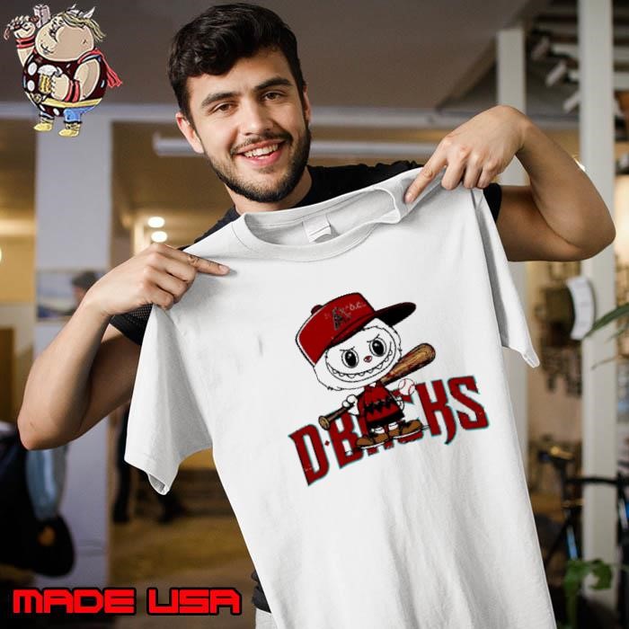 Labubu Charlie Brown Arizona Diamondbacks Unisex