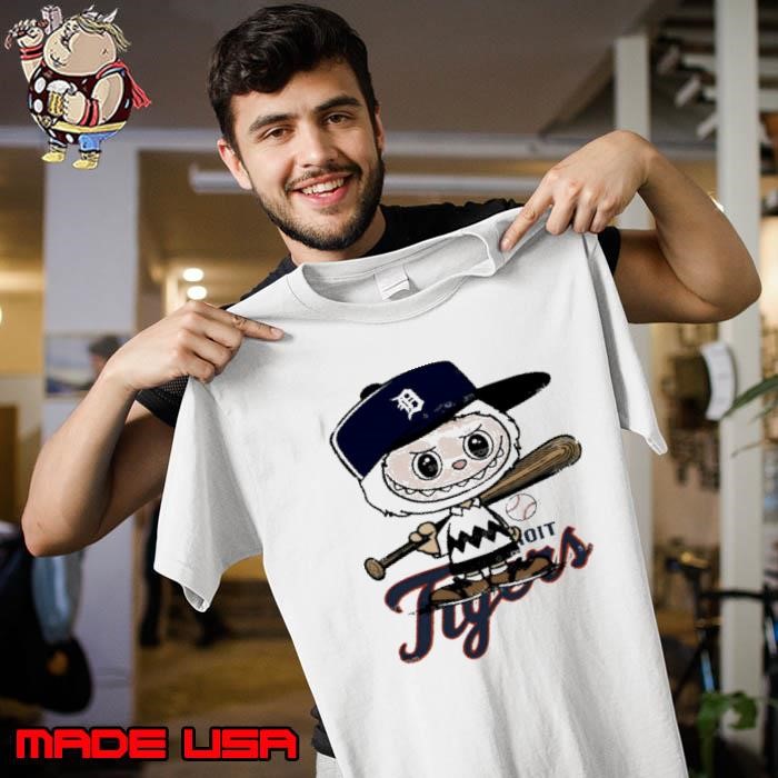 Labubu Charlie Brown Detroit Tigers Unisex