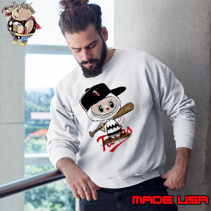 Labubu Charlie Brown Minnesota Twins Sweatshirt