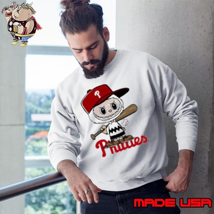Labubu Charlie Brown Philadelphia Phillies Sweatshirt
