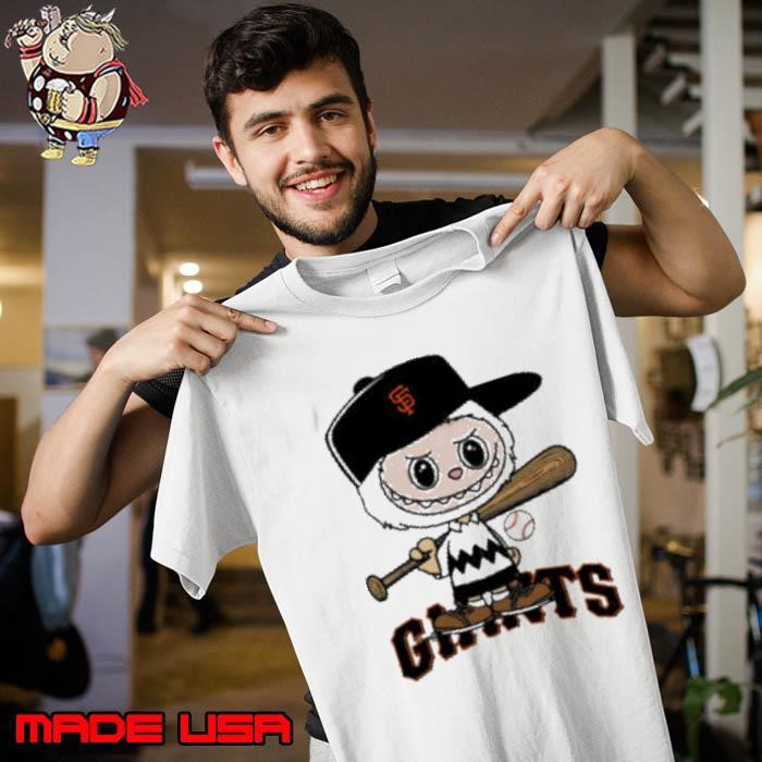 Labubu Charlie Brown San Francisco Giants Unisex