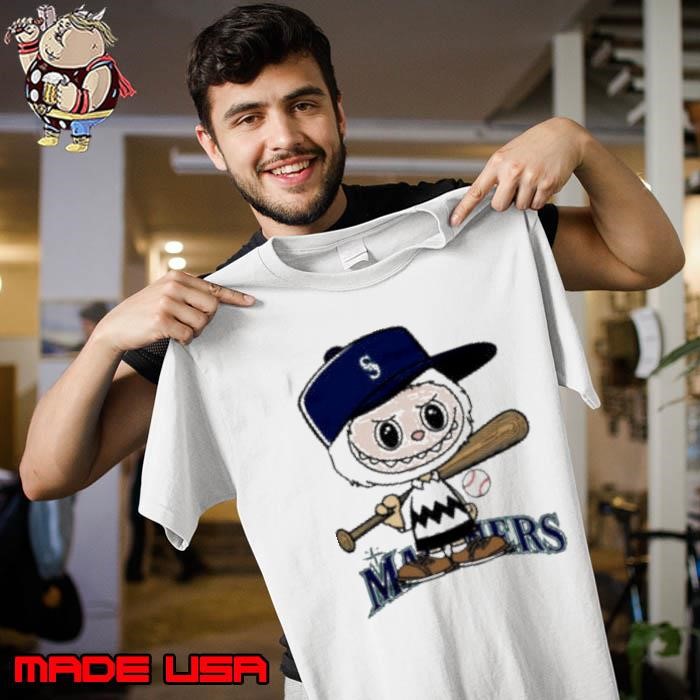 Labubu Charlie Brown Seattle Mariners Unisex