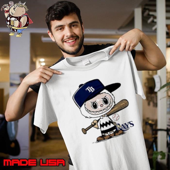 Labubu Charlie Brown Tampa Bay Rays Unisex