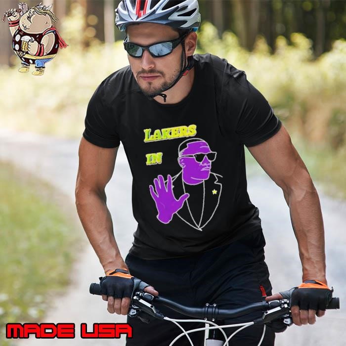 Lakers in hand Los Angeles Lakers basketball NBA Unisex