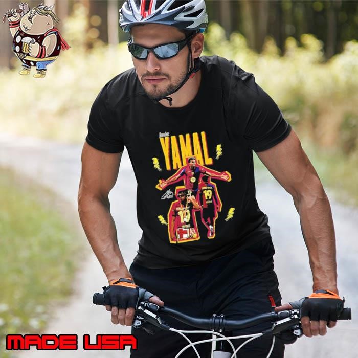 Lamine Yamal celebration signature Unisex
