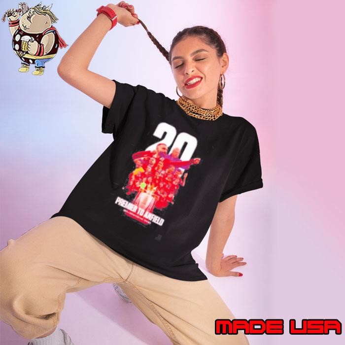Liverpool FC 20th premier to anfield players Ladies tee