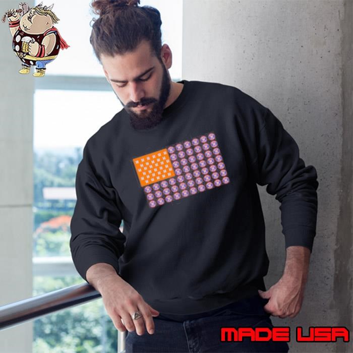 Logo Houston Astros American Flag Sweatshirt