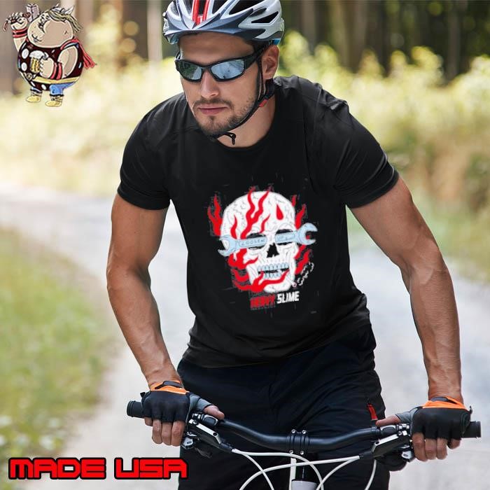 Loosen up heavy slime skull Unisex