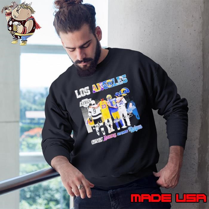 Los Angeles Fans Kings Lakers Rams Dodgers 2025 Sweatshirt