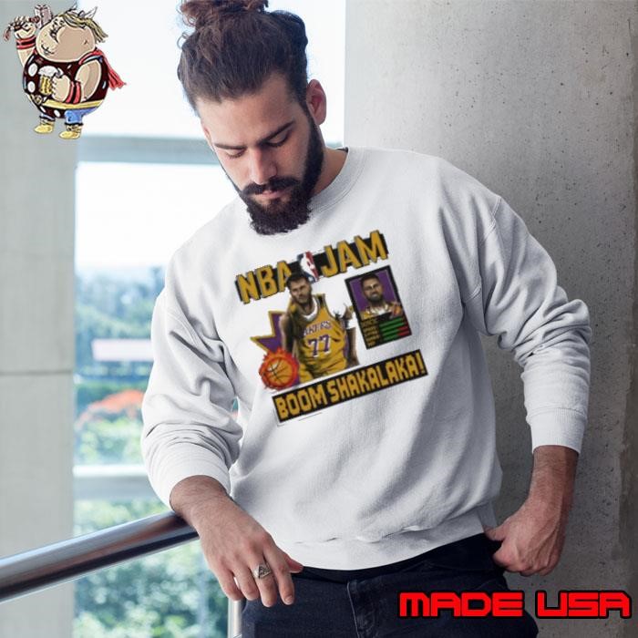 Luka Dončić Los Angeles Lakers NBA Jam Sweatshirt