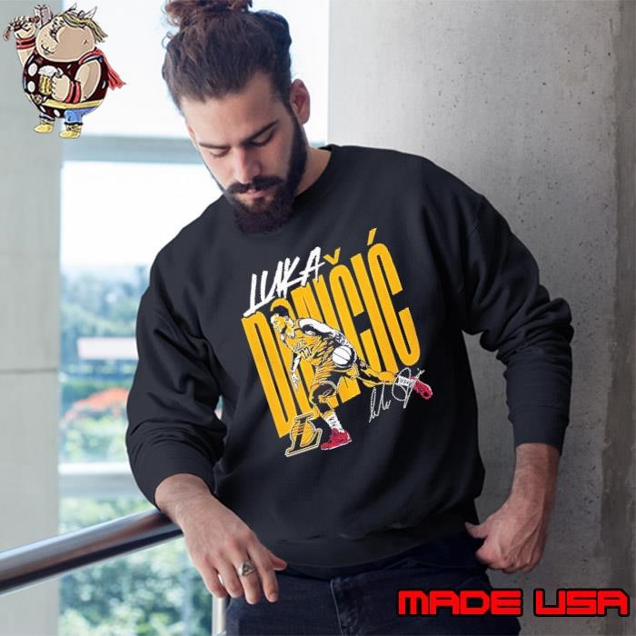 Luka Doncic Los Angeles Lakers basketball player vector Sweatshirt