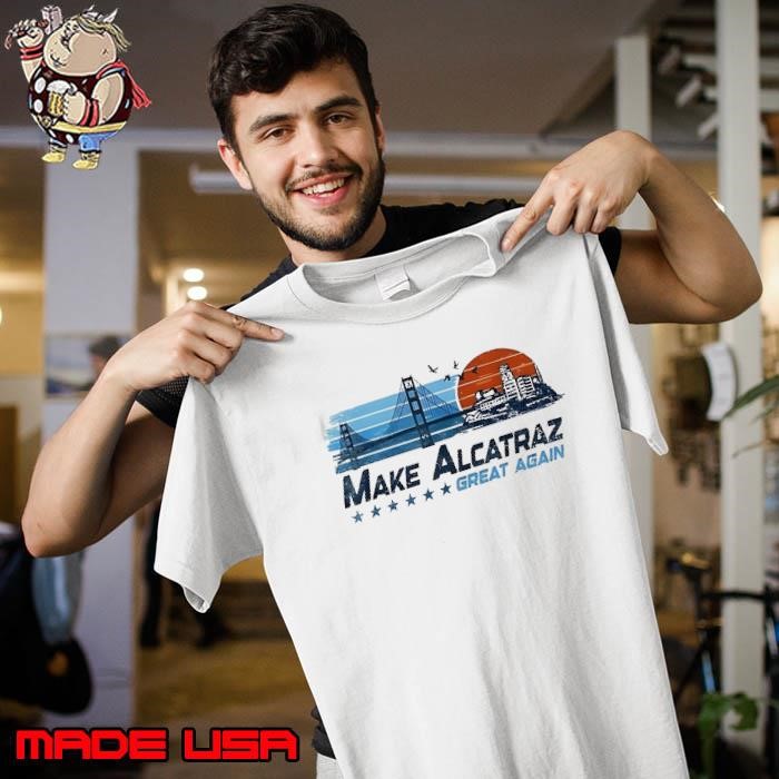 Make Alcatraz Great Again Trump Stars Sunset Unisex