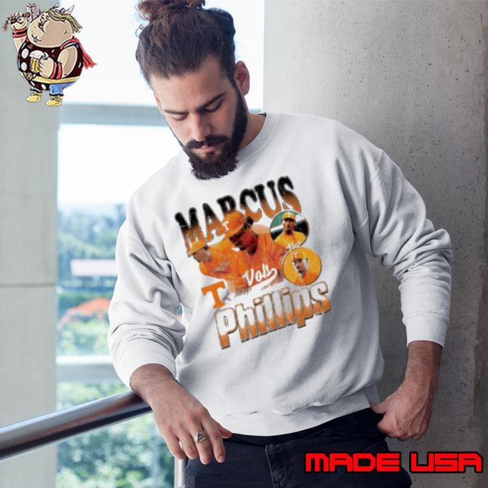 Marcus Phillips Tennessee Vols Baseball NCAA Division I 2025 90s Graphic Sweatshirt
