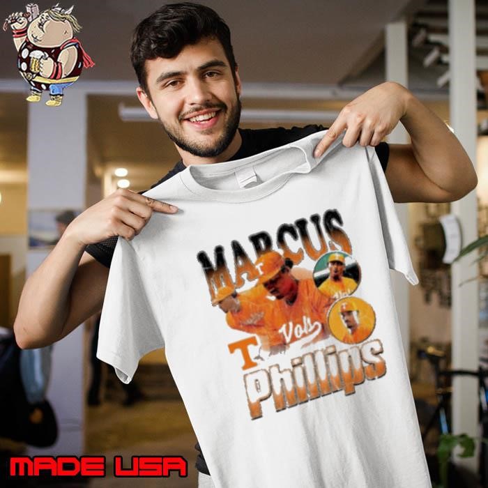 Marcus Phillips Tennessee Vols Baseball NCAA Division I 2025 90s Graphic Unisex