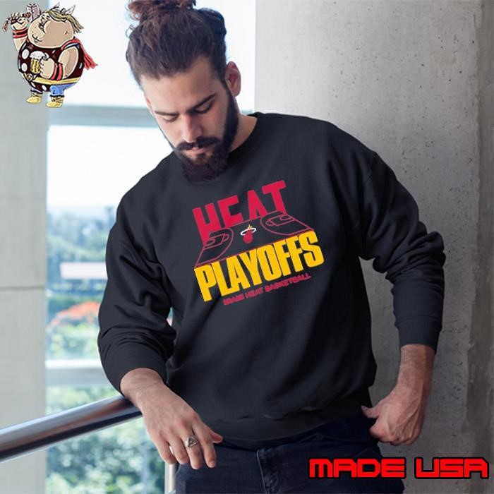 Miami Heat basketball court NBA playoffs Sweatshirt