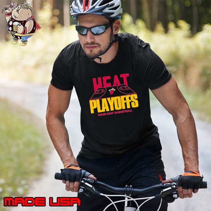 Miami Heat basketball court NBA playoffs Unisex