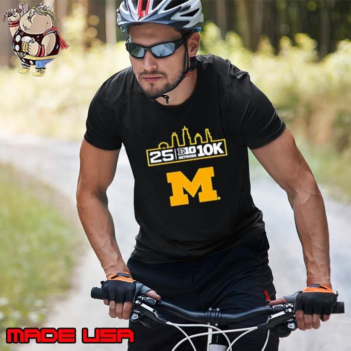 Michigan Wolverines Big Network 10k 2025 Unisex