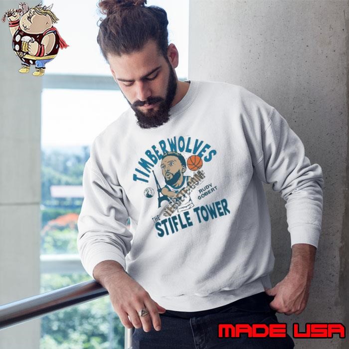 Minnesota Timberwolves Rudy Gobert The Stifle Tower Vintage Sweatshirt