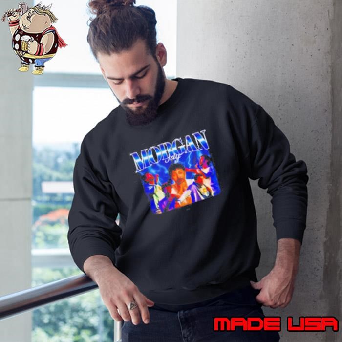 Morgan Jay blue lightning graphic Sweatshirt