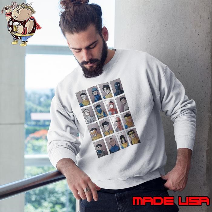 Multiverse versions of Invincible comic characters Sweatshirt