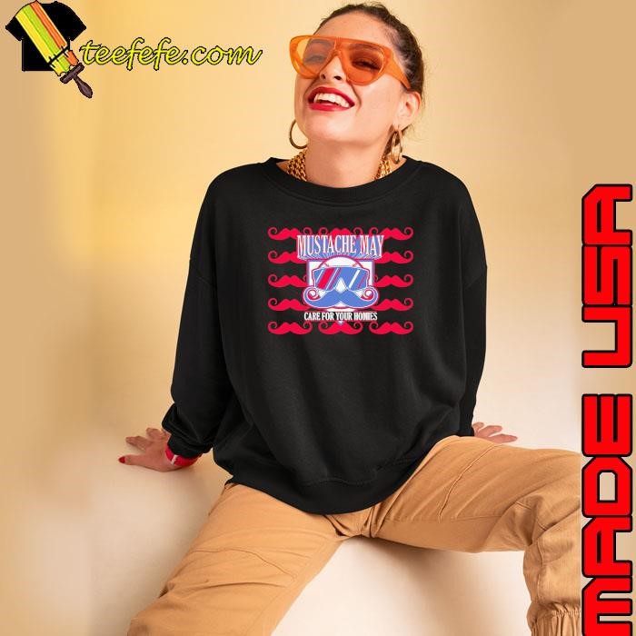 Mustache May care for your homies Reno Aces baseball Sweatshirt