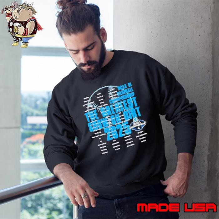NCAA DI baseball Championship the greatest show on dirt 2025 Sweatshirt