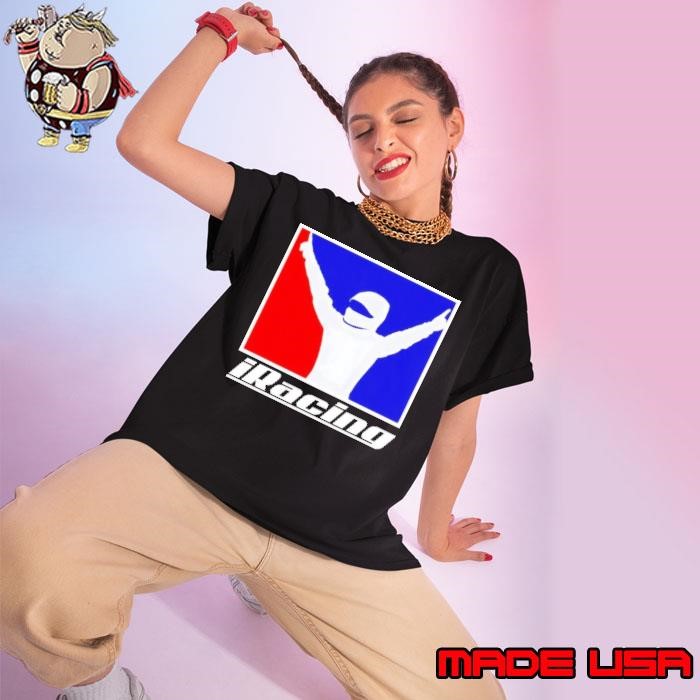 Nascar Iracing Daytona Race logo Ladies tee