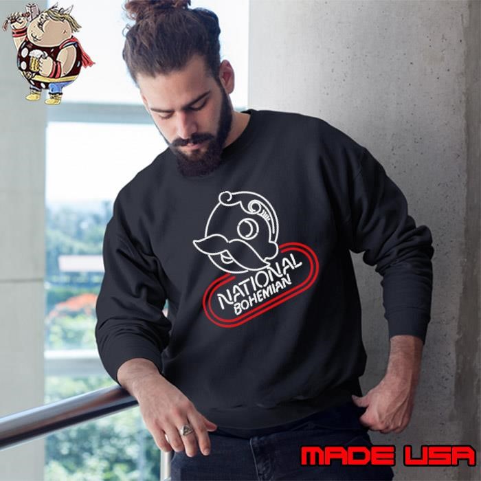 National Bohemian Neon logo Sweatshirt