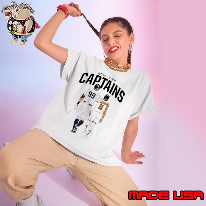 New York Captains Aaron Judge and Jalen Brunson back shadow Ladies tee