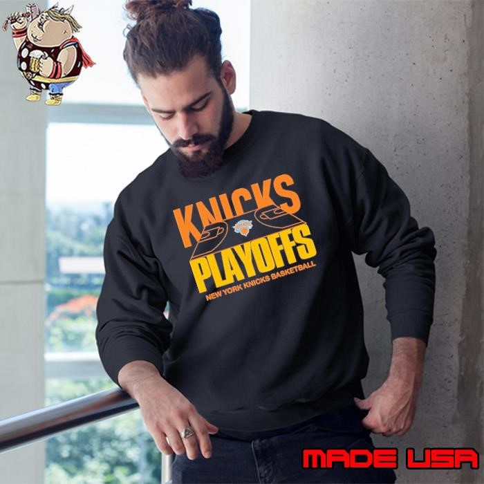 New York Knicks basketball court NBA playoffs Sweatshirt