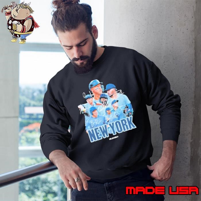 New York Yankees MLB Players Series Signatures Sweatshirt
