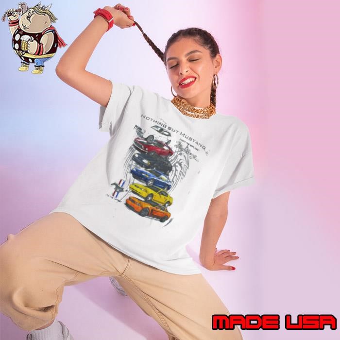 Nothing But Mustang Generations Ladies tee