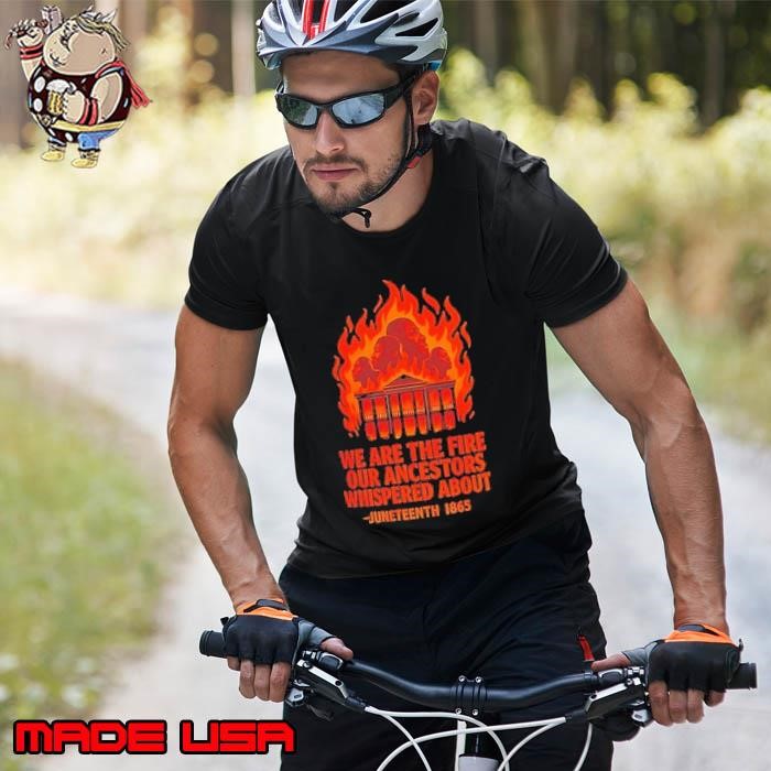 Nottoway plantation burned we are the fire our ancestors whispered about juneteenth 1865 Unisex