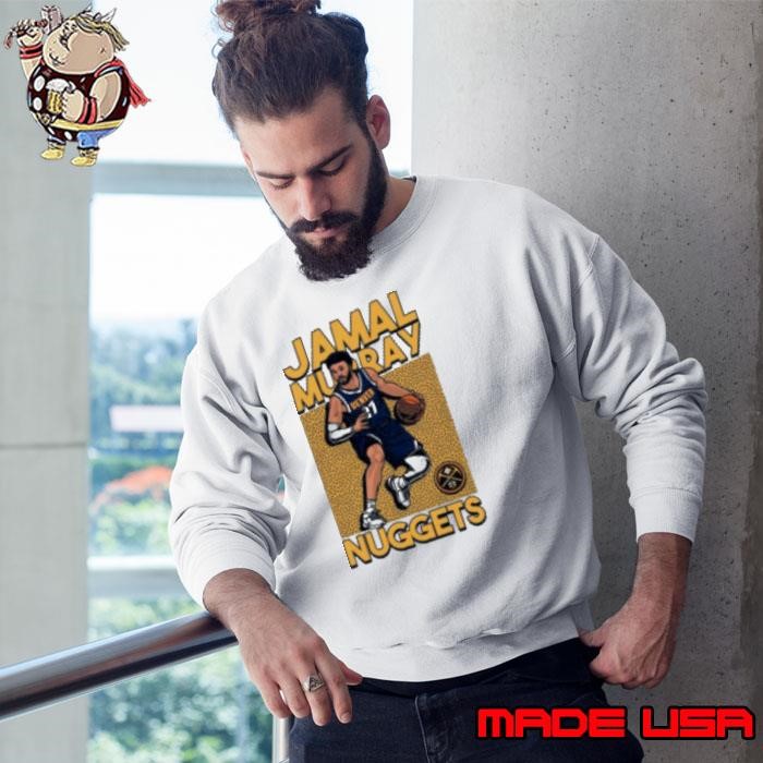 Nuggets #27 Jamal Murray In Action Sweatshirt