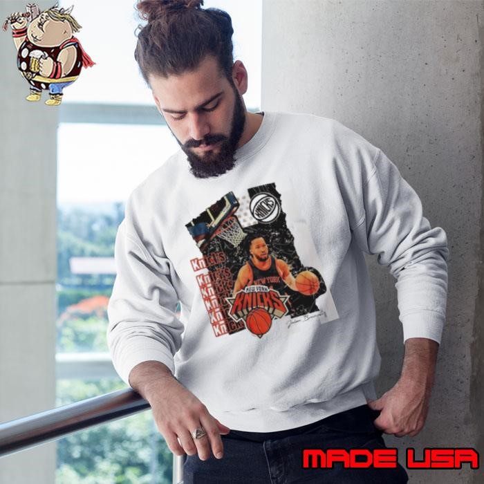 Ny Knicks Jalen Brunson NBA 2025 Sweatshirt