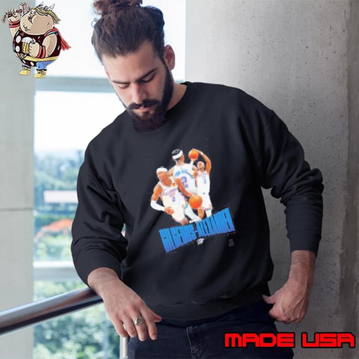 OKC Thunder Shai Gilgeous-Alexander Player Series 2025 Sweatshirt