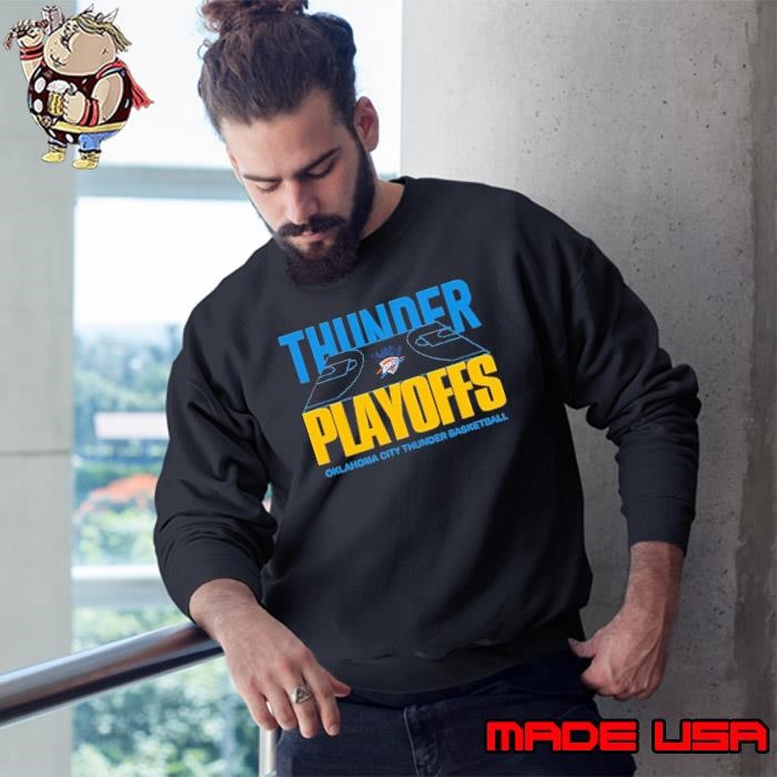 Oklahoma City Thunder basketball court NBA playoffs Sweatshirt