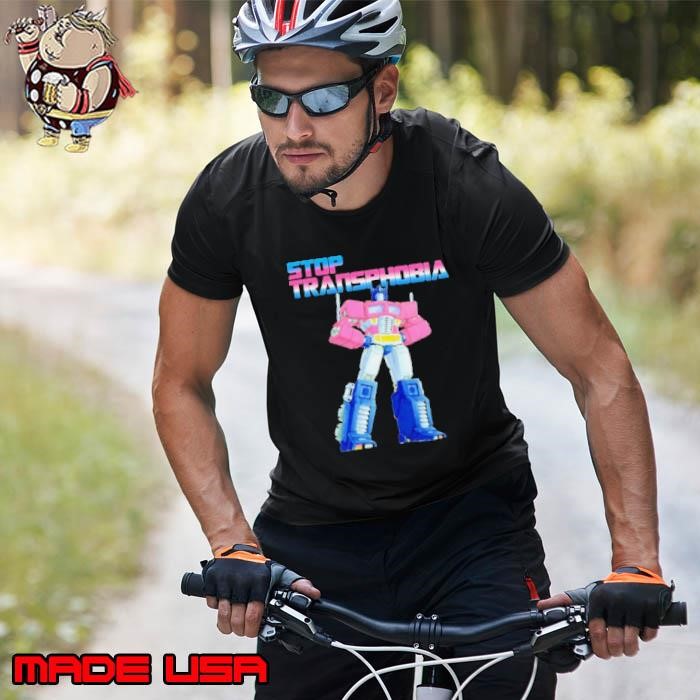 Optimus Prime Stop Transphobia Unisex