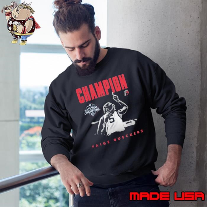 Paige Bueckers Merch UConn NCAA Women’s Basketball Paige Bueckers National Champion Sweatshirt