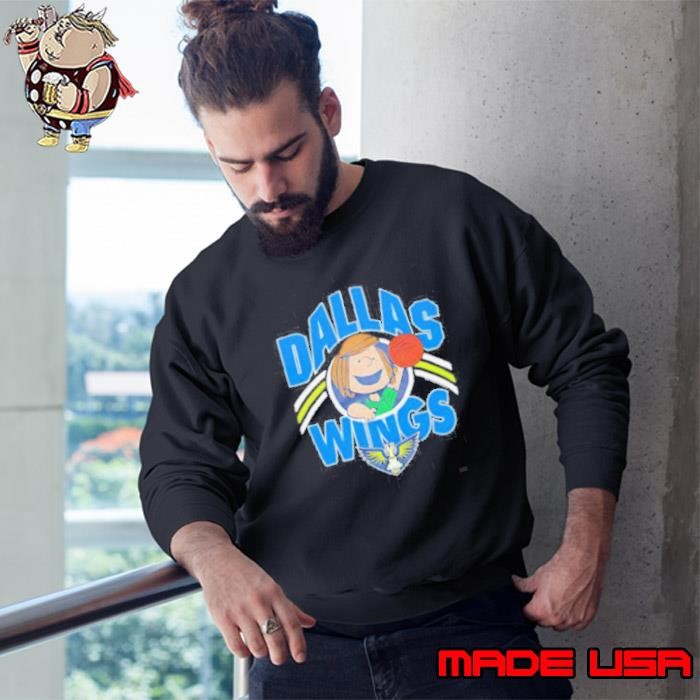 Peanuts Peppermint Patty x Dallas Wings Sweatshirt