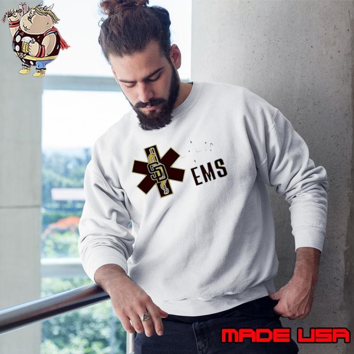 Personalized padres ems appreciation 2025 baseball Sweatshirt